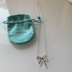 Retired Tiffany 18 inch Bow Necklace